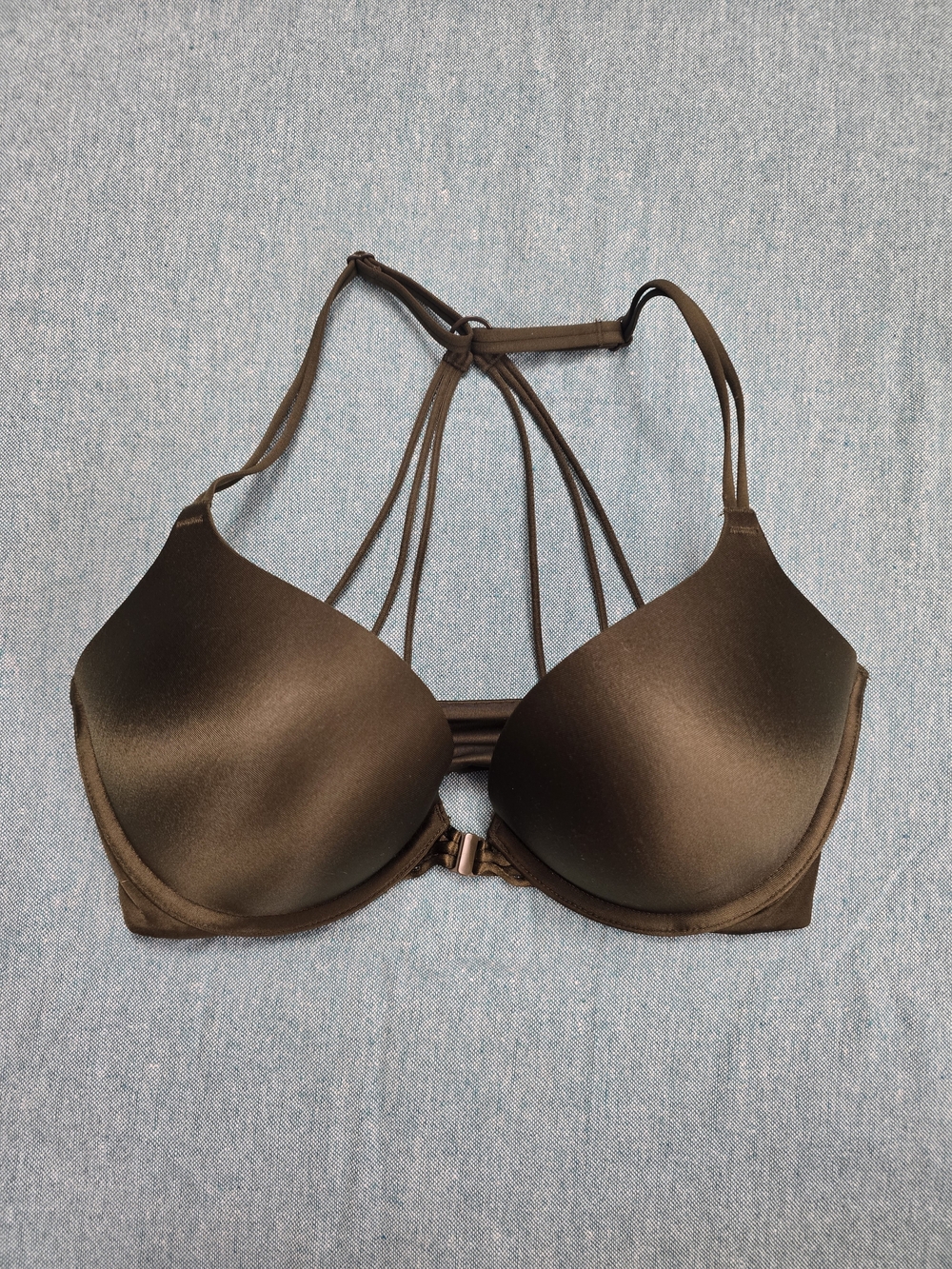 Victoria's Secret Olive Green Bombshell Push-Up Bra
